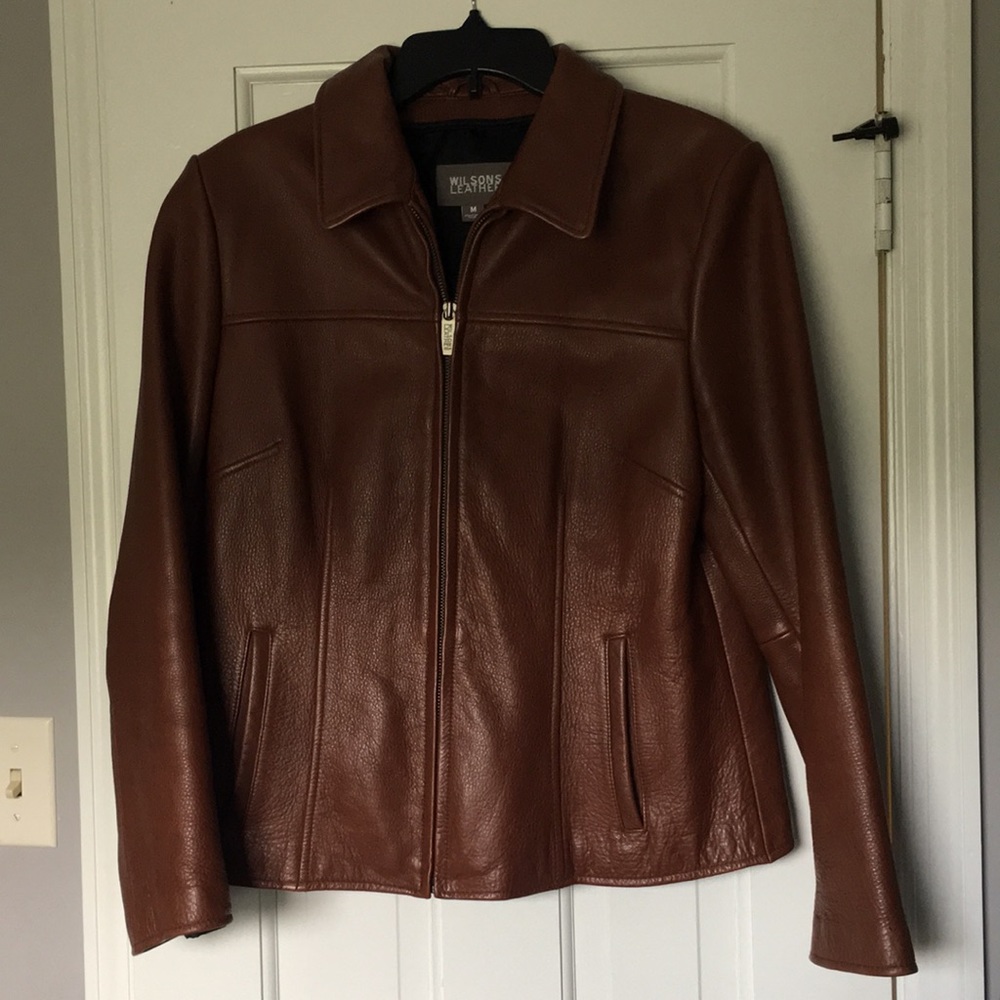 Genuine leather jacket